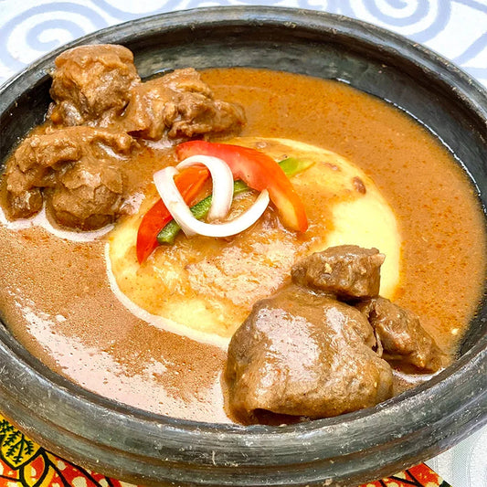 FUFU & GOAT MEAT SOUP