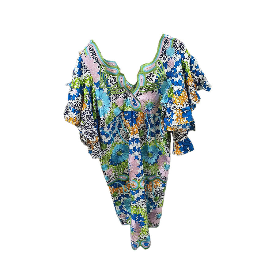 African Dress Short MultiColor Beautiful